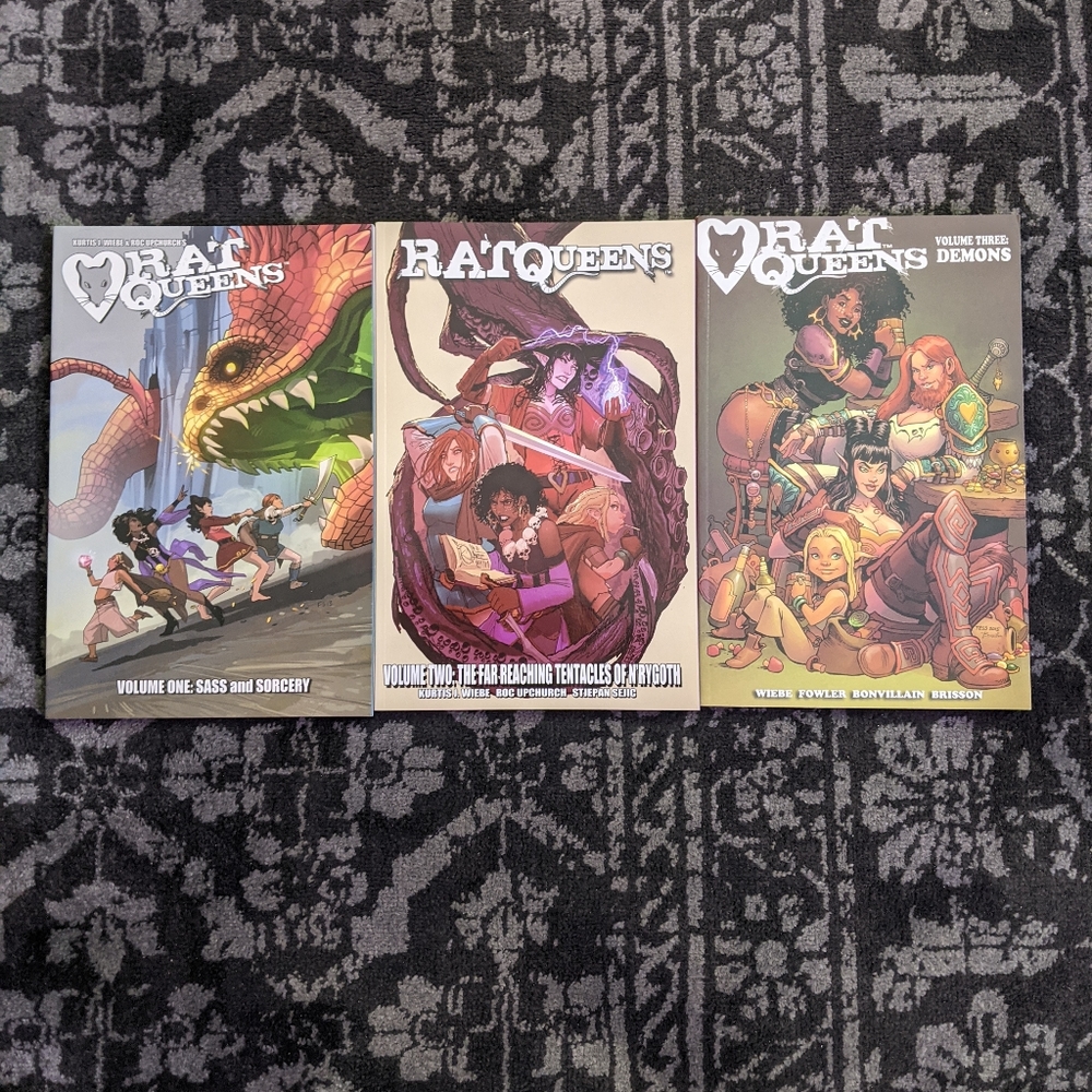 Rat Queens - Graphic Novels - Volume 1-3
